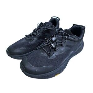 Hoka Transport GTX Vibram Men's Size 11.5 D Gore Tex Waterproof Black Running